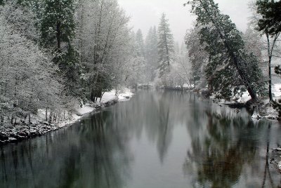 Snowy Merced River