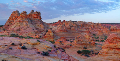 Coyote Buttes South - Pre Sunrise Purple Layers