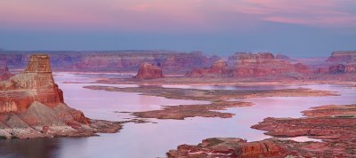 Lake Powell - Alstrom Pt Earths Shadow