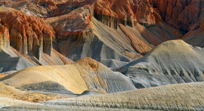 Escalante - Colored Rocks  Shapes