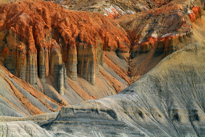 Escalante - Colored Rocks  Shapes