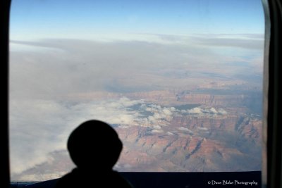 The Grand Canyon from 35,000 Feet