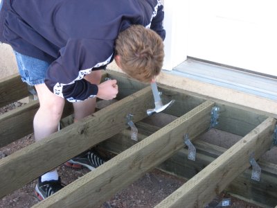 Matthew hammering