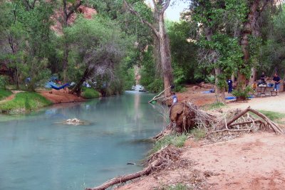 The River Next to Camp