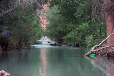 River next to the Campground