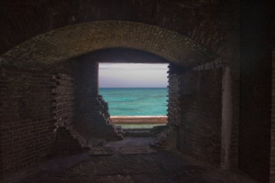 Gun Room and sea