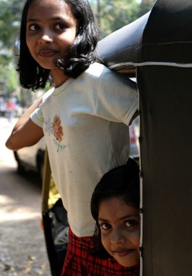 Auto-rickshaw girls