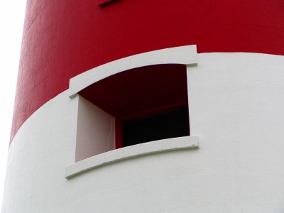 Window of Portland Bill Lighthouse
