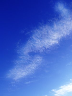 Blue Sky and Clouds