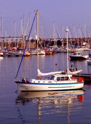 Sailing Boats at St Peter Port