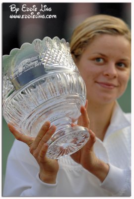Kim Clijsters - The winner of Watsons Water Challenge!