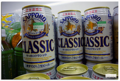 Sapporo beer!