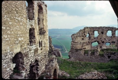 Spisske hrad May 1990