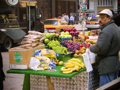 Street Vendor near Wall Street