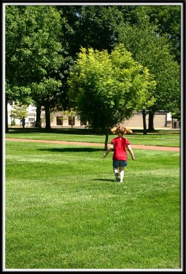 Running on the Oval