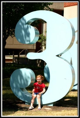 Noelle is 3 years old!