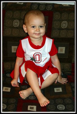 Check me! I'm going to be an OSU cheerleader someday!