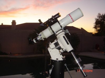 Takahashi TOA-130 and WO ZS66sd on Astrophysics 1200 mount