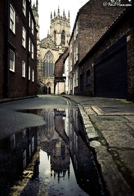 The Minster Reflects