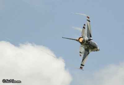 F-16C of USAF team Thunderbirds