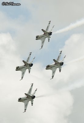 F-16C of USAF team Thunderbirds