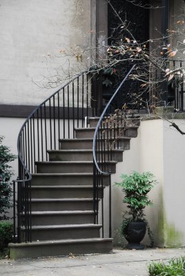 Curved Stairway Savannah