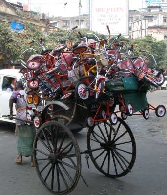 Rickshaw transport