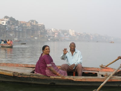 Crossing the river