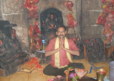 Inner sanctum, Bhoramdeo temple