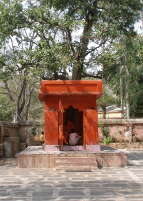 Shrine to Hanuman, Bhoramdeo temple