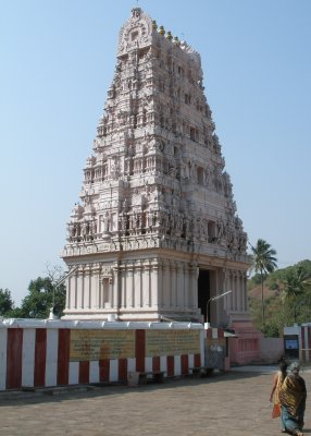 Gopura, Vishnu temple, Simhachalam Hill