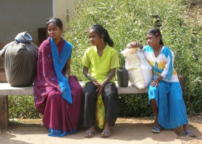 Girls on platform