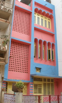 Colourful house