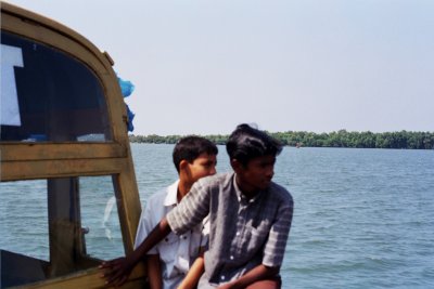 Ferry on Cochin harbour