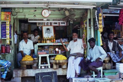 Perfume stall, Madurai