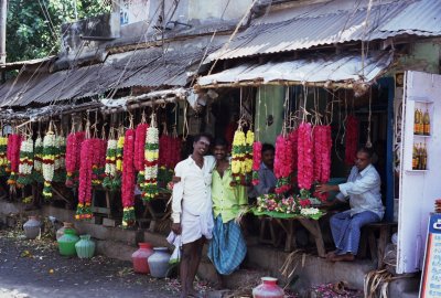 Flower sellers, Madurai