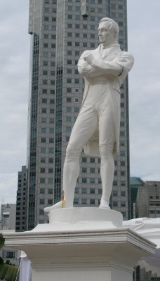 Stamford Raffles, founder of Singapore