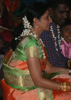 Worshipper,  Krishna's birthday ceremony