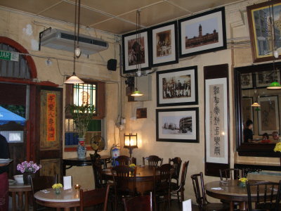 Interior, Old China Cafe
