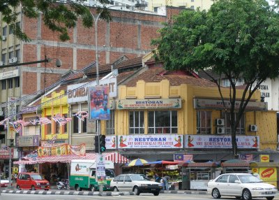 Street corner, Brickfields