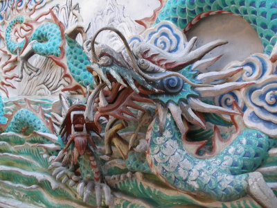 Dragon sculpture, Tokong Mek temple