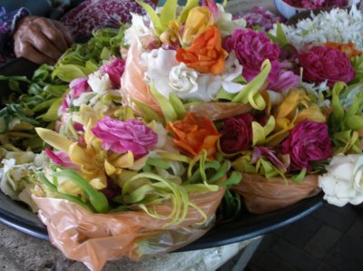Flowers for sale, Central Market, KT