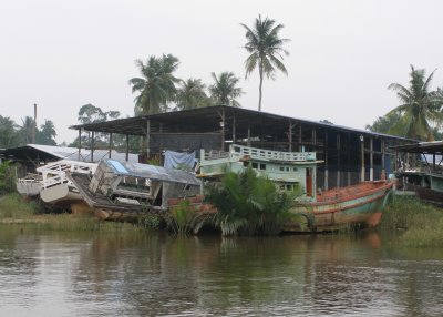 Boatyard, Terengganu River, KT