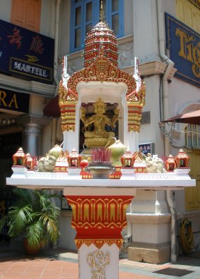 Buddhist shrine, Bencoolen Street, Singapore