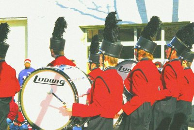 When the parade passes by.