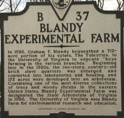 The history of Blandy.
