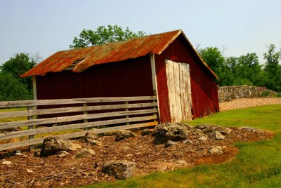 The little red barn.