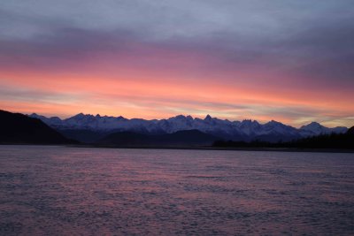 Sunrise on Coast Range Mountains-102906-Chilkat River, Haines, AK-0013.jpg