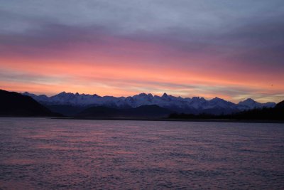 Sunrise on Coast Range Mountains-102906-Chilkat River, Haines, AK-0014.jpg