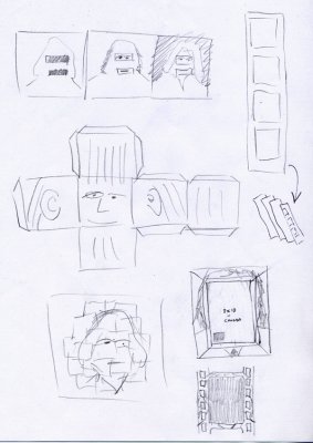 sketches - everything was planned.